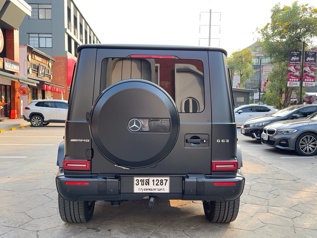 2020 Mercedes-Benz G-Class G 63 AMG สีเทา