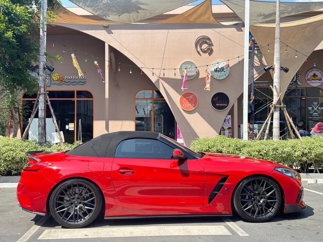 2020 BMW Z4 G29 สีแดง (รูปที่ 4)