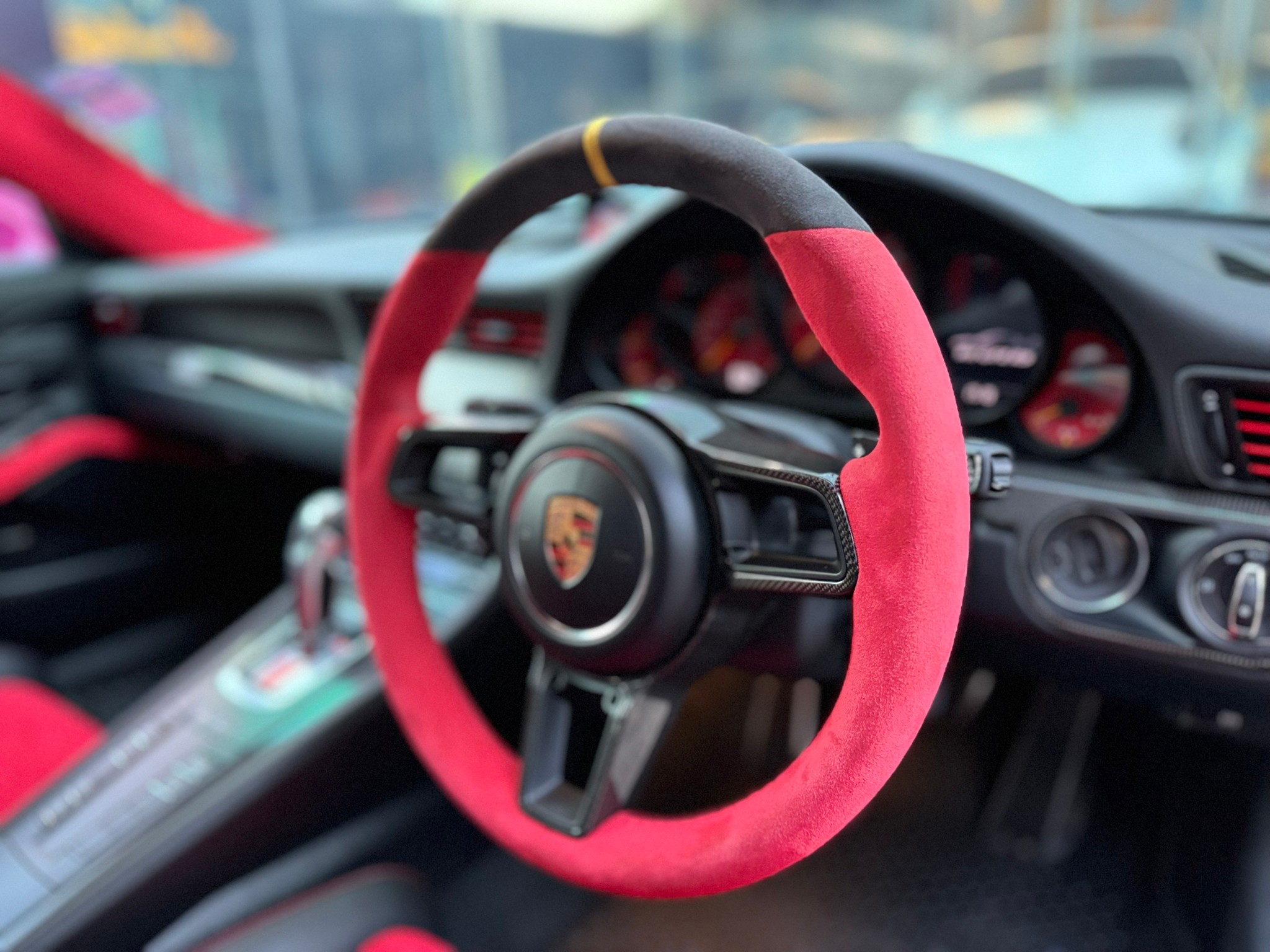 2019 Lamborghini 991.2 GT2 RS weissach package สีชมพู (รูปที่ 5)