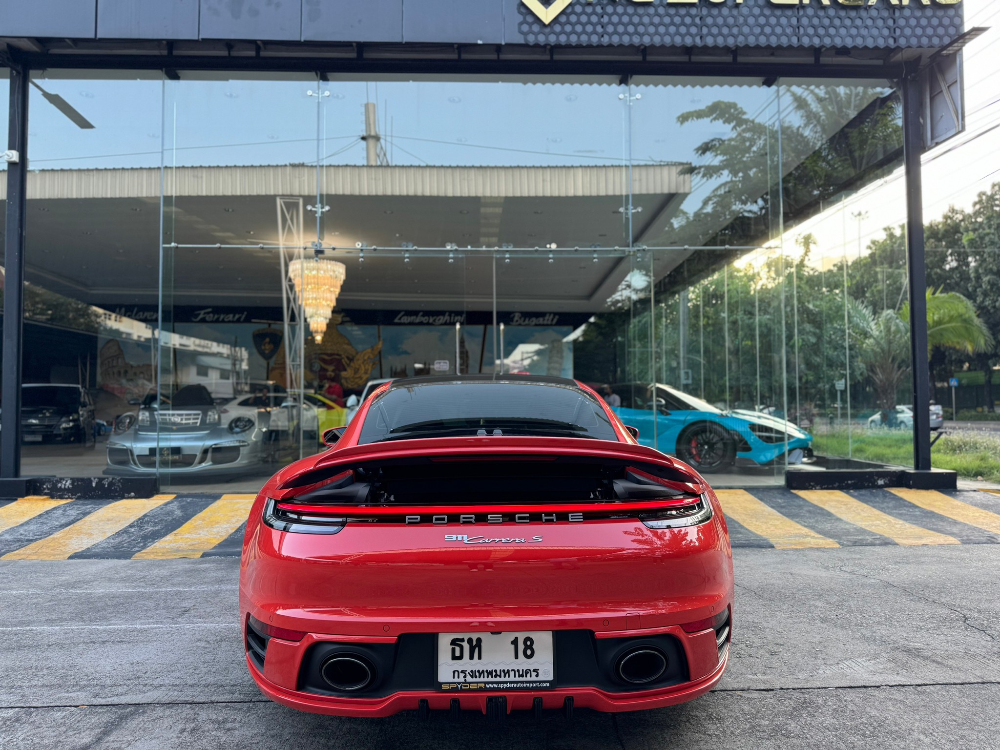 2020 Porsche 992 Carera S Techart look (Orig) สีส้ม (รูปที่ 12)