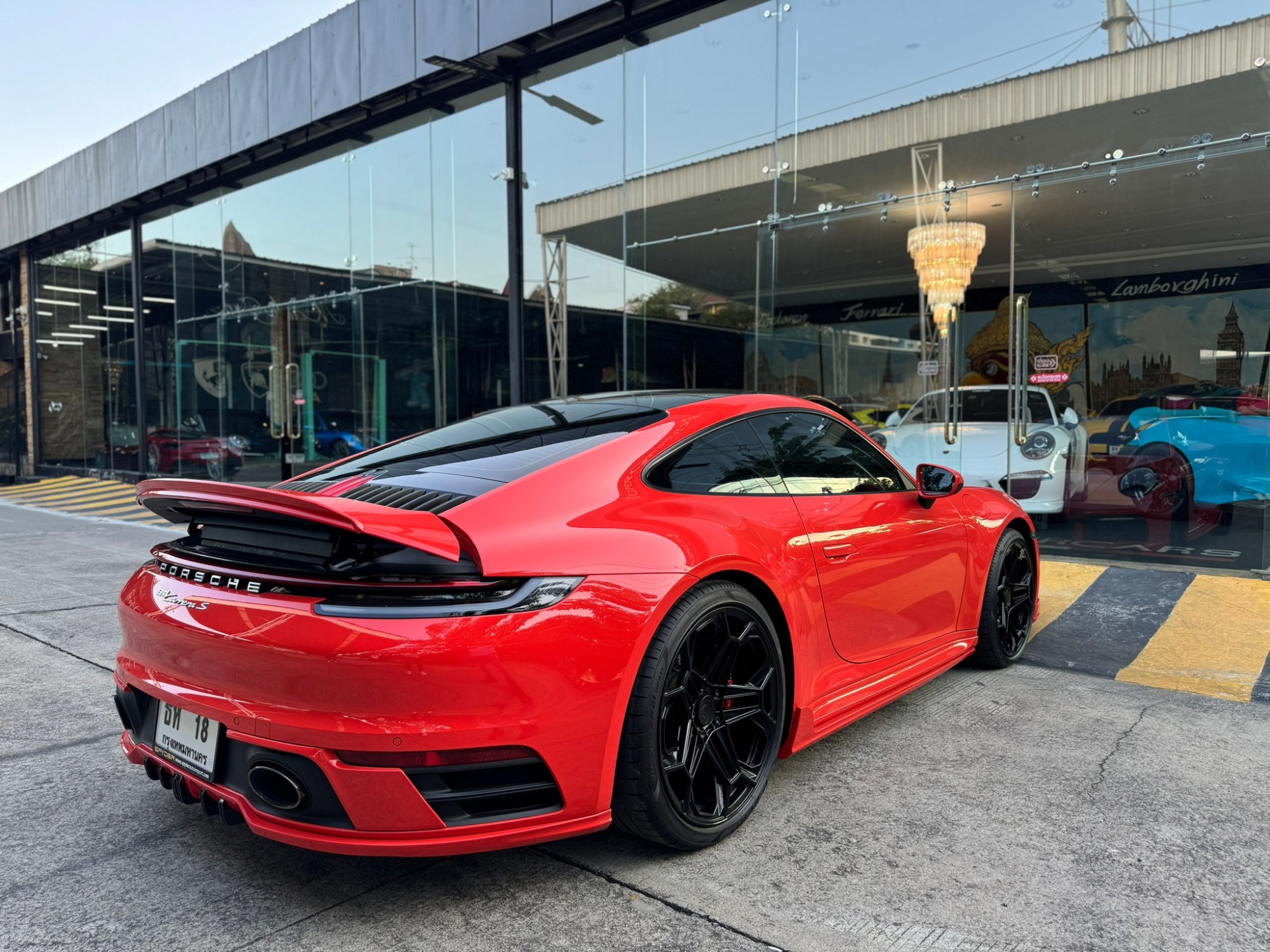 2020 Porsche 992 Carera S Techart look (Orig) สีส้ม (รูปที่ 15)