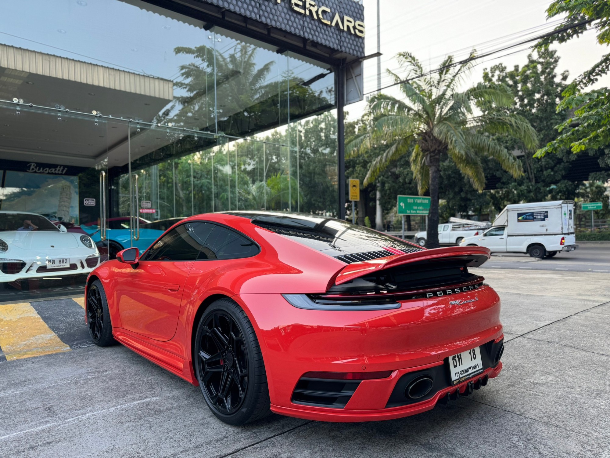 2020 Porsche 992 Carera S Techart look (Orig) สีส้ม (รูปที่ 17)