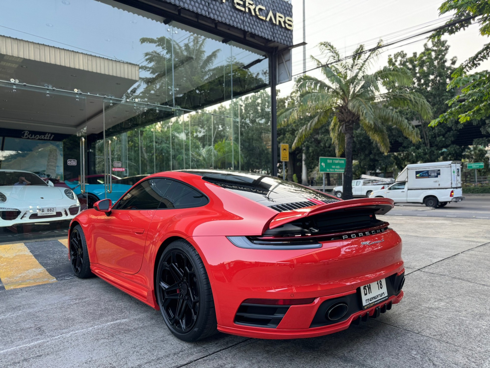 2020 Porsche 992 Carera S Techart look (Orig) สีส้ม