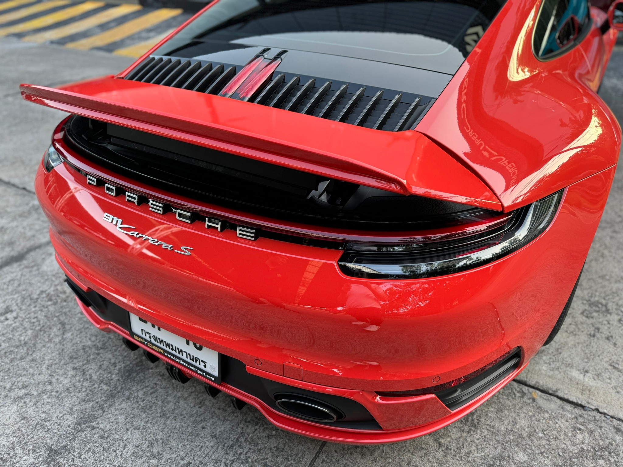 2020 Porsche 992 Carera S Techart look (Orig) สีส้ม (รูปที่ 14)