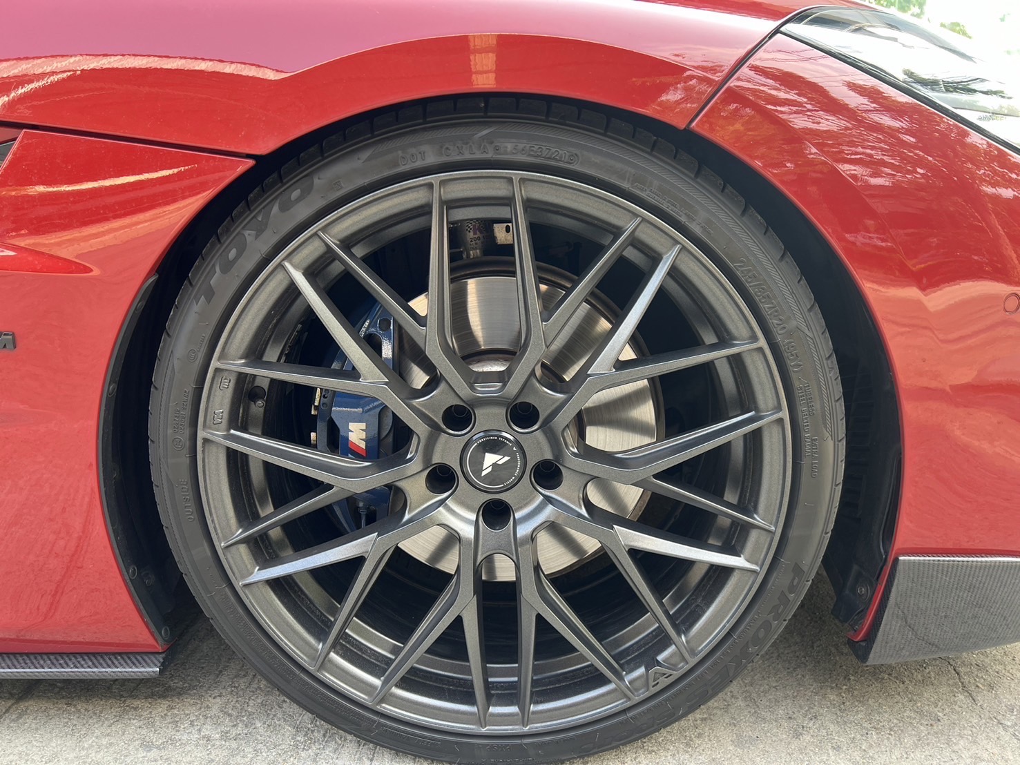 2020 BMW Z4 G29 สีแดง (รูปที่ 4)
