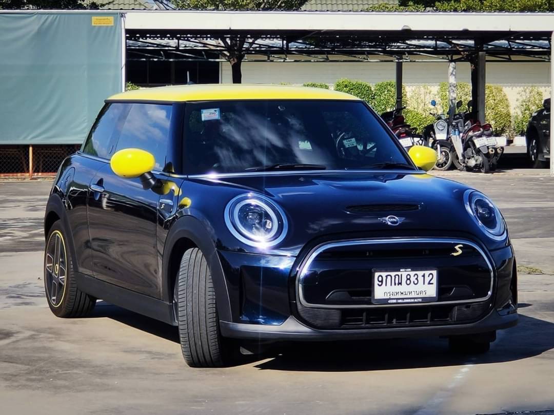 2021 Mini Cooper (Hatch) Look3 F55 (5 ประตู) สีน้ำเงิน (รูปที่ 3)