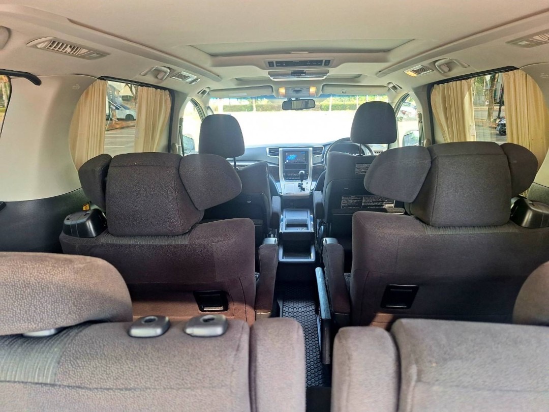 2014 Toyota Vellfire สีขาว (รูปที่ 14)