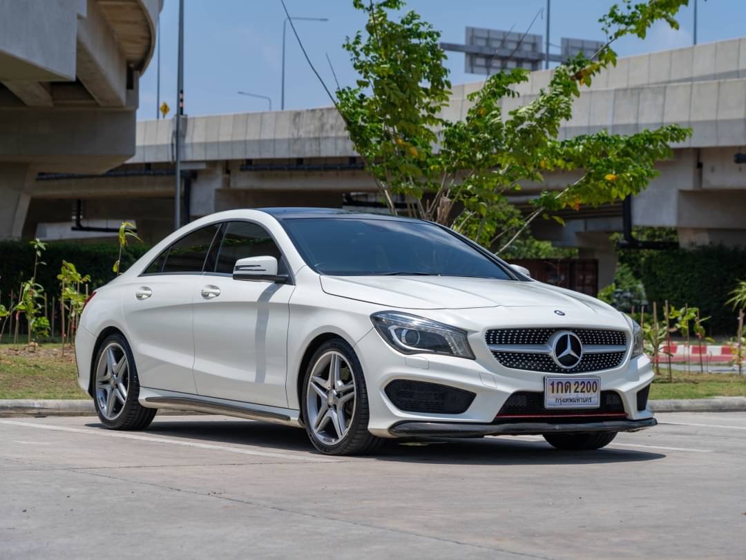 2014 Mercedes-Benz CLA-Class CLA-CLass CLA250 สีขาว (รูปที่ 7)