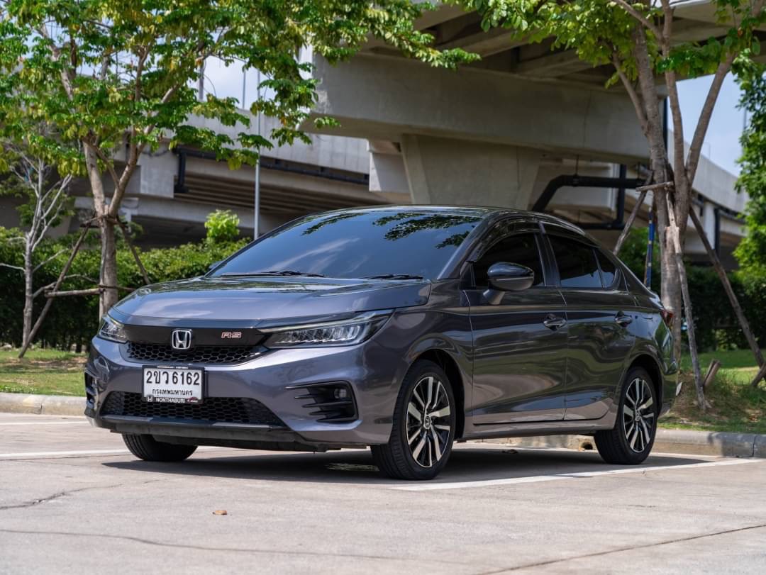 2022 Honda City สีเทา (รูปที่ 6)