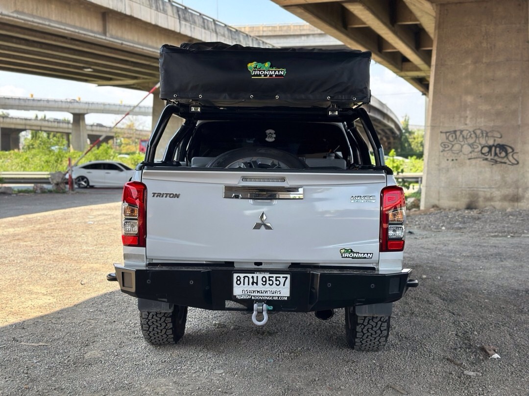 2019 Mitsubishi Triton Double cab plus prime สีขาว (รูปที่ 7)