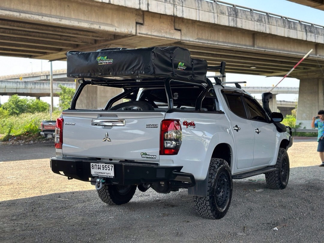 2019 Mitsubishi Triton Double cab plus prime สีขาว (รูปที่ 6)