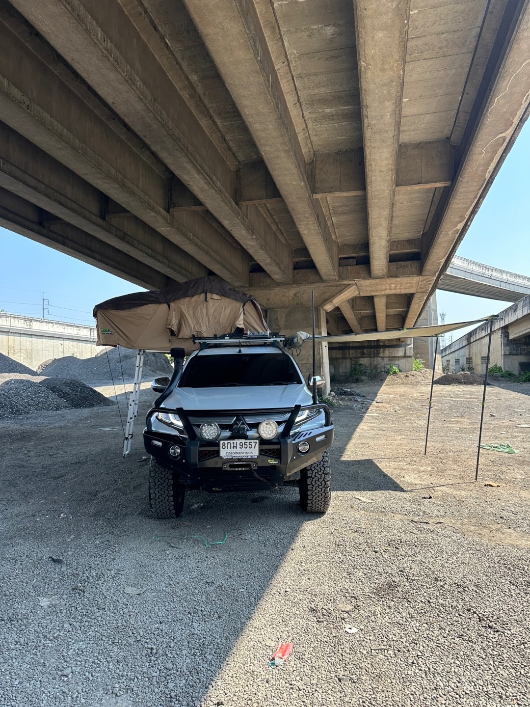 2019 Mitsubishi Triton Double cab plus prime สีขาว