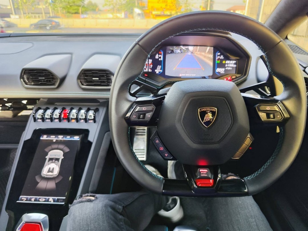 2022 Lamborghini Huracan EVO สีฟ้า (รูปที่ 5)