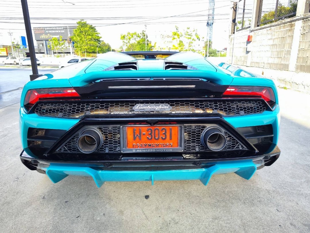 2022 Lamborghini Huracan EVO สีฟ้า (รูปที่ 14)