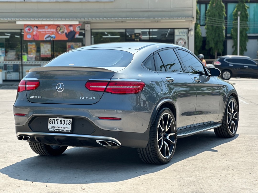 2018 Mercedes-Benz GLC-Class GLC43 สีเทา