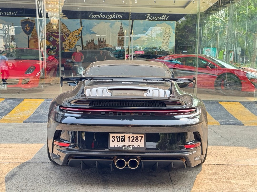 2022 Porsche 992 GT3 สีดำ (รูปที่ 8)