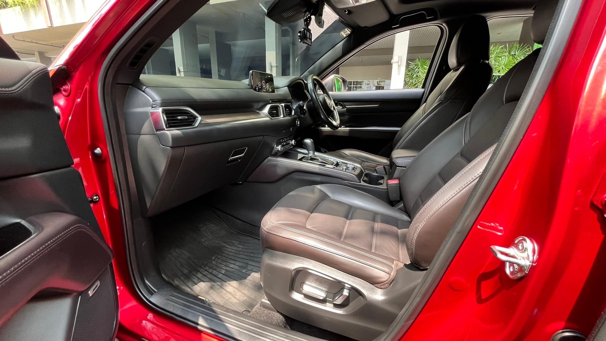 2021 Mazda CX-5 สีแดง