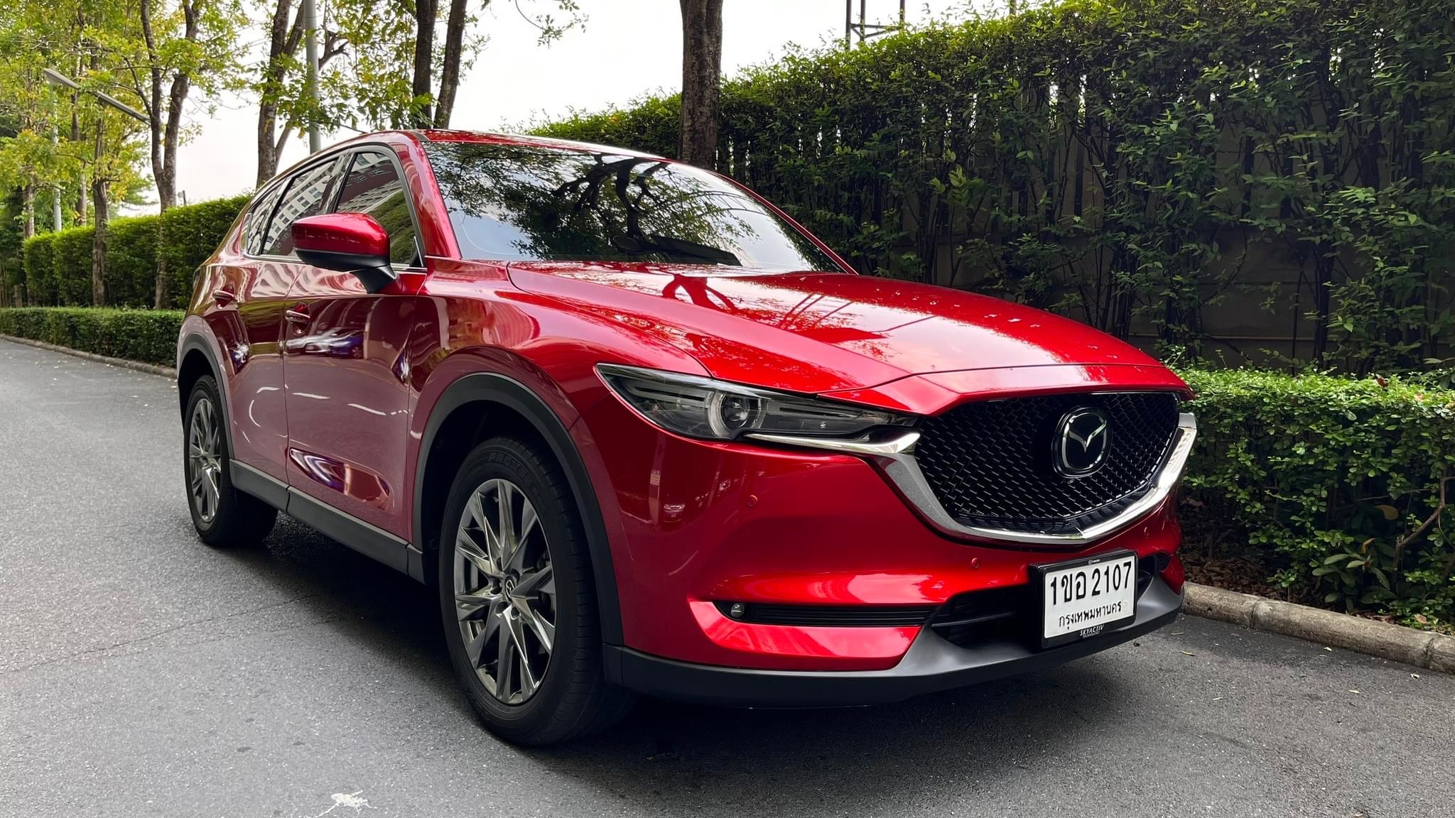 2021 Mazda CX-5 สีแดง