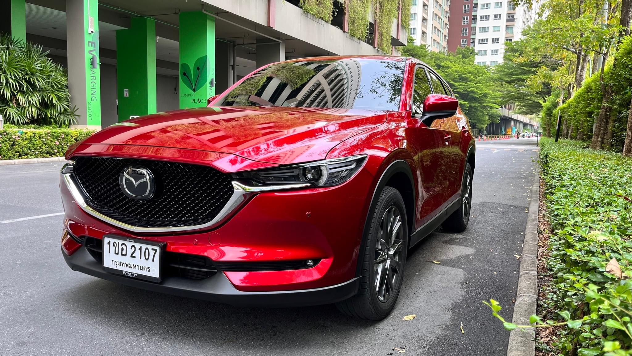 2021 Mazda CX-5 สีแดง