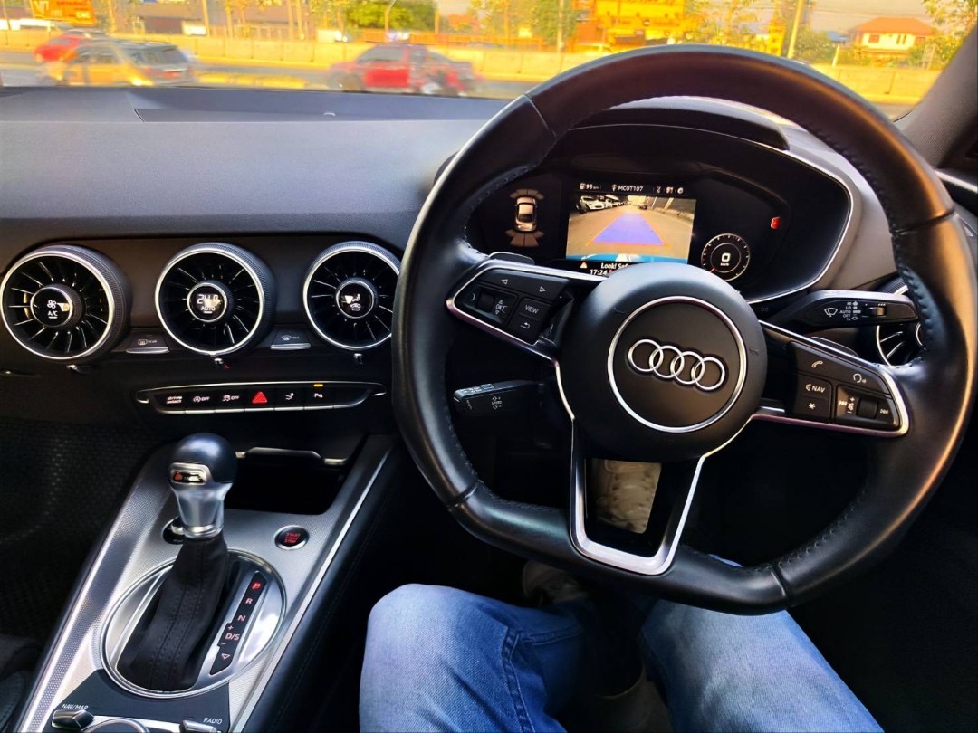 2023 Audi TT สีฟ้า (รูปที่ 8)