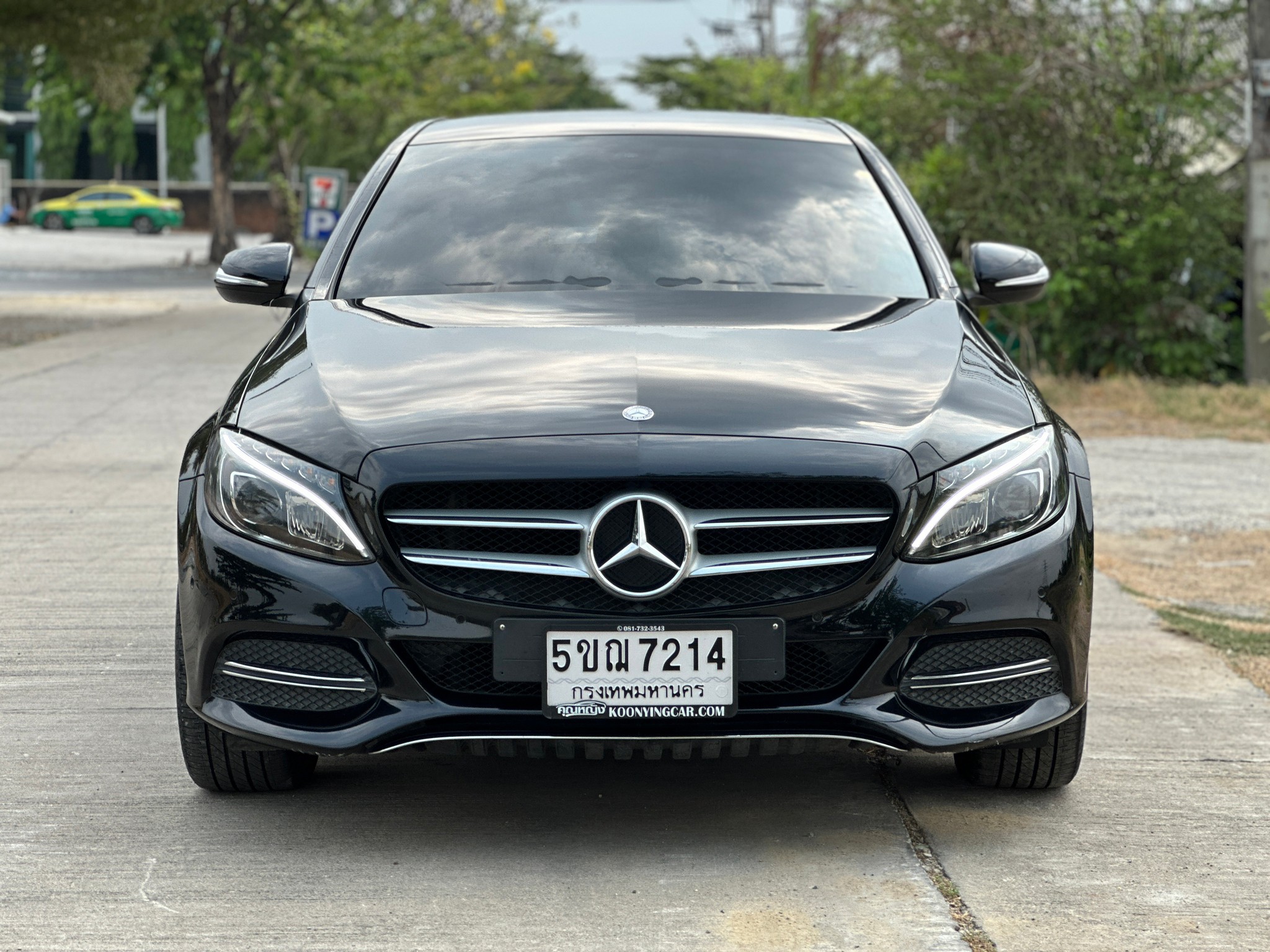 2014 Mercedes-Benz C-Class W205 C180 สีดำ