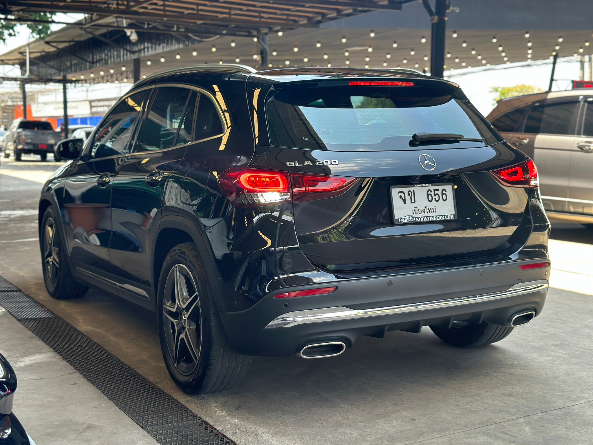 2021 Mercedes-Benz GLA-Class GLA 200 AMG สีดำ