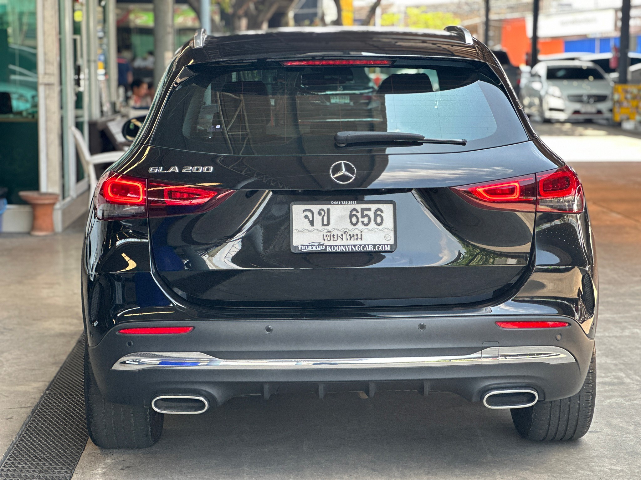 2021 Mercedes-Benz GLA-Class GLA 200 AMG สีดำ