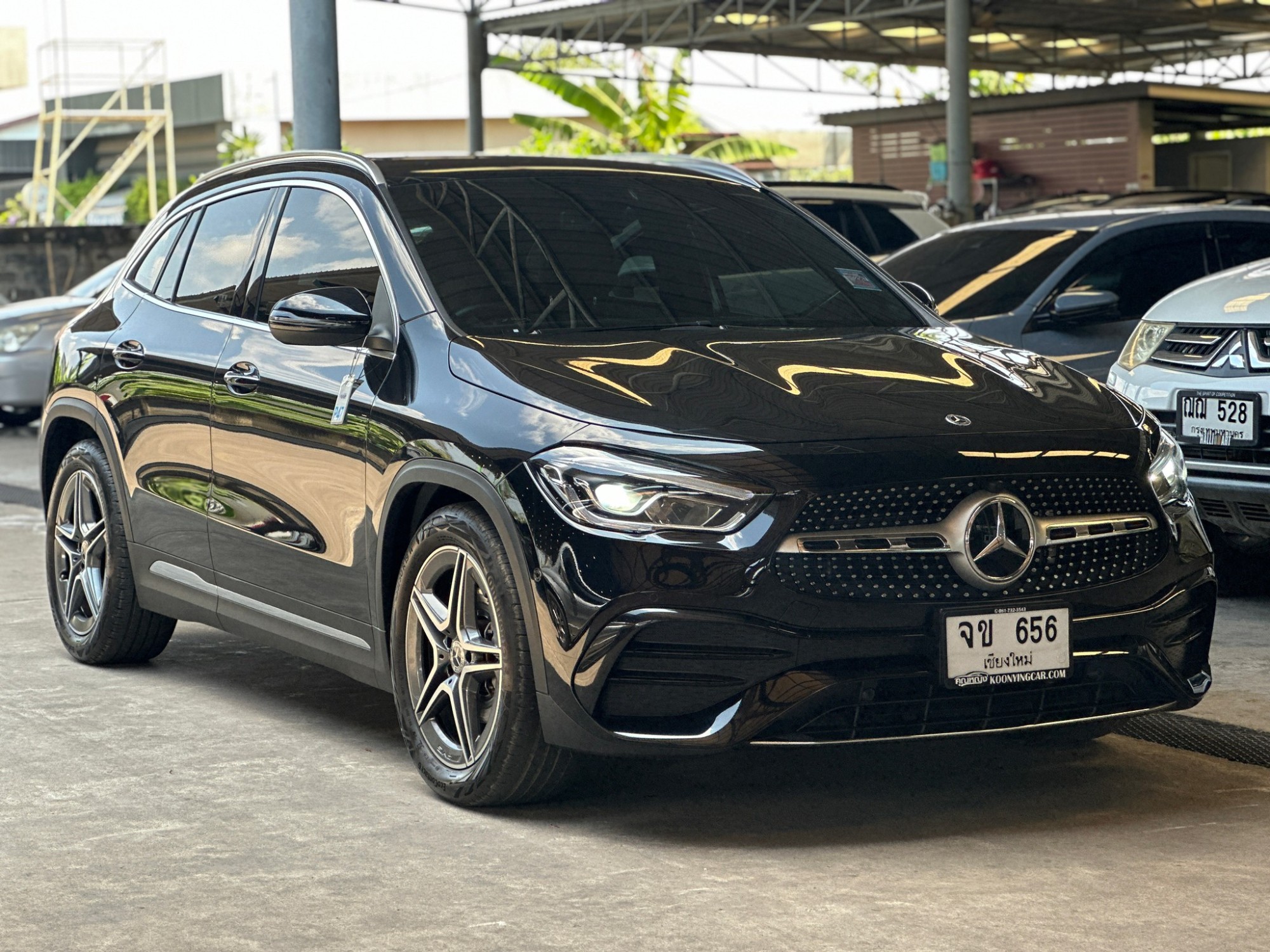 2021 Mercedes-Benz GLA-Class GLA 200 AMG สีดำ (รูปที่ 9)