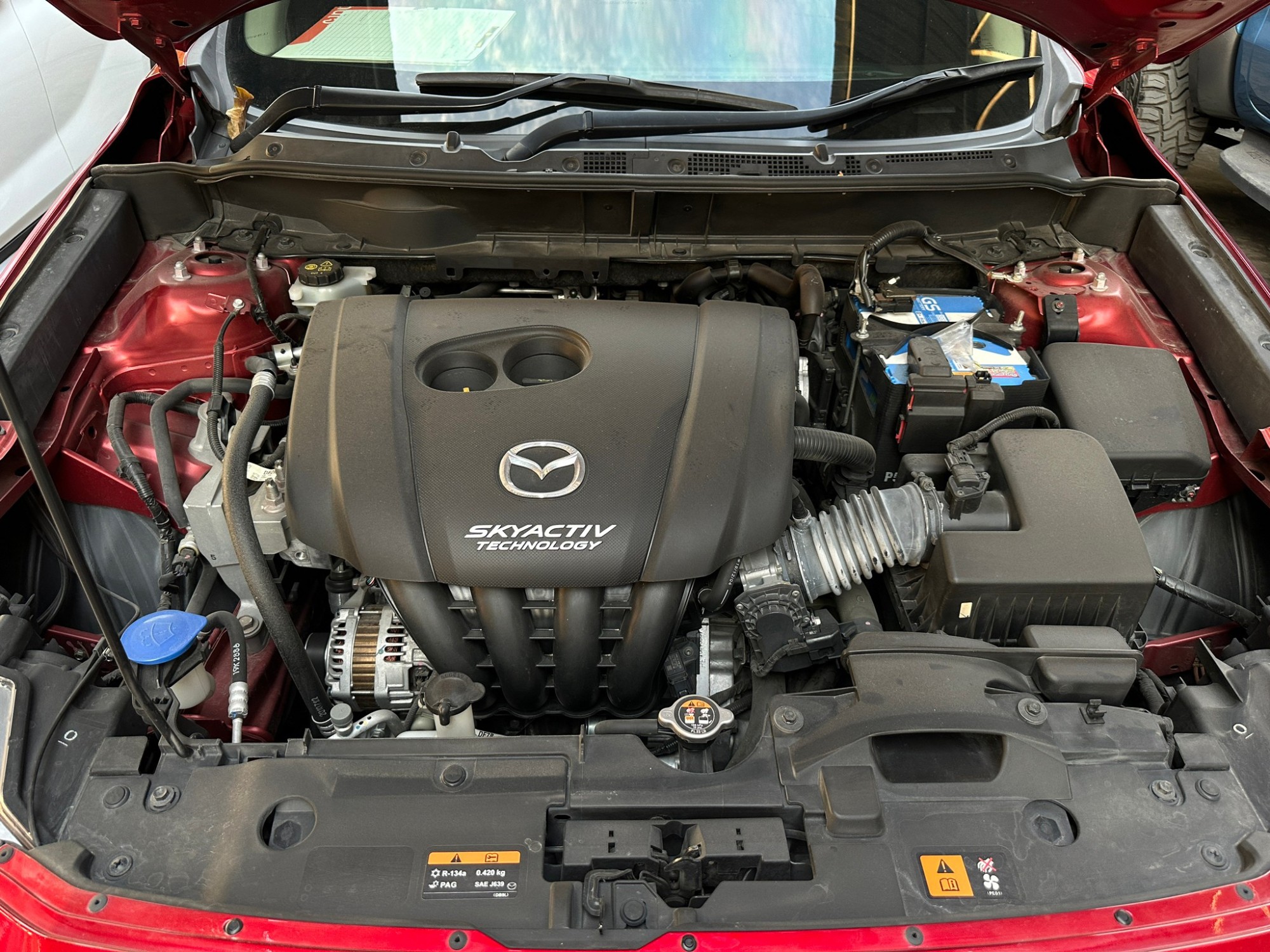 2020 Mazda CX-3 สีแดง (รูปที่ 7)