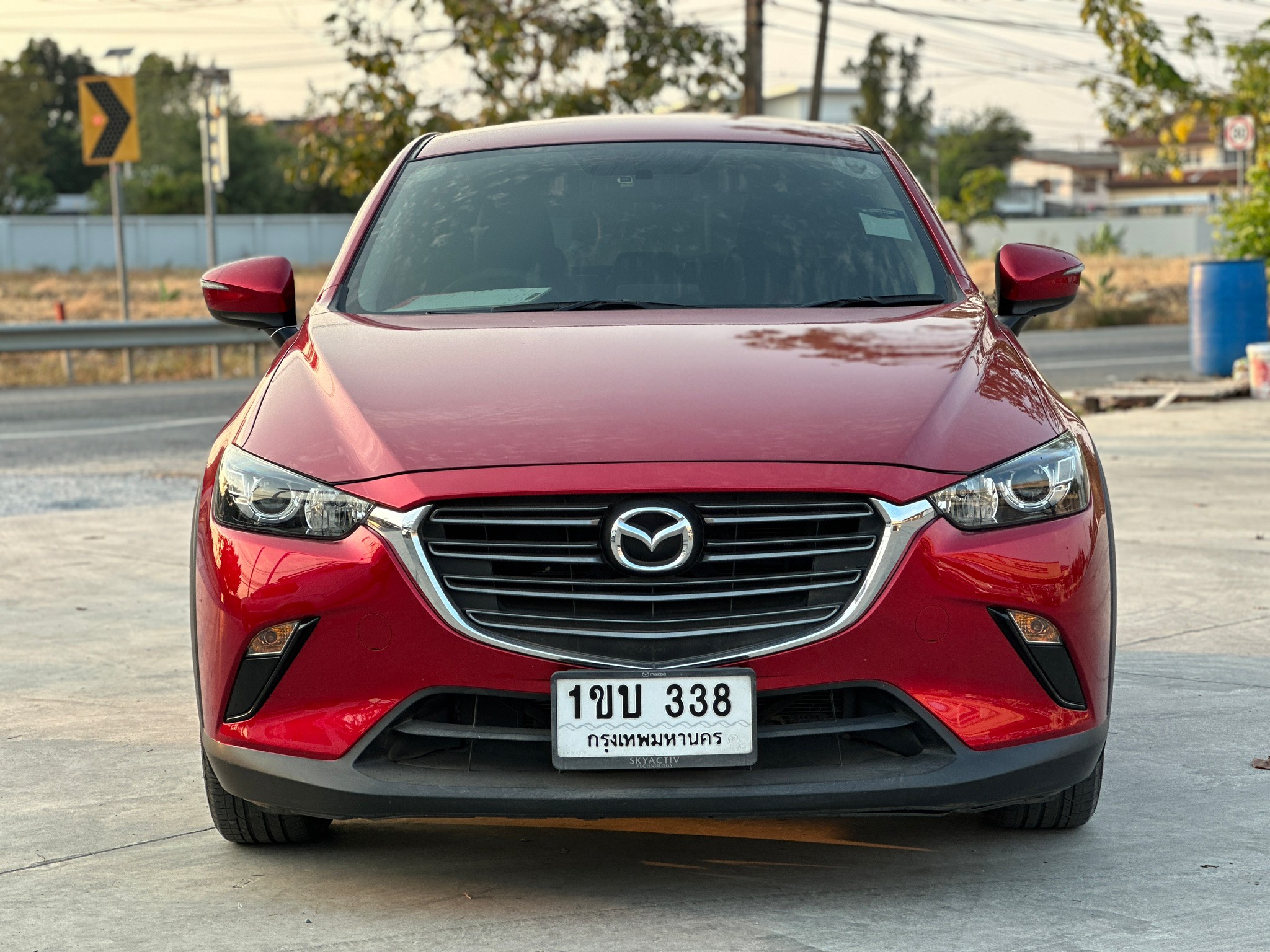 2020 Mazda CX-3 สีแดง