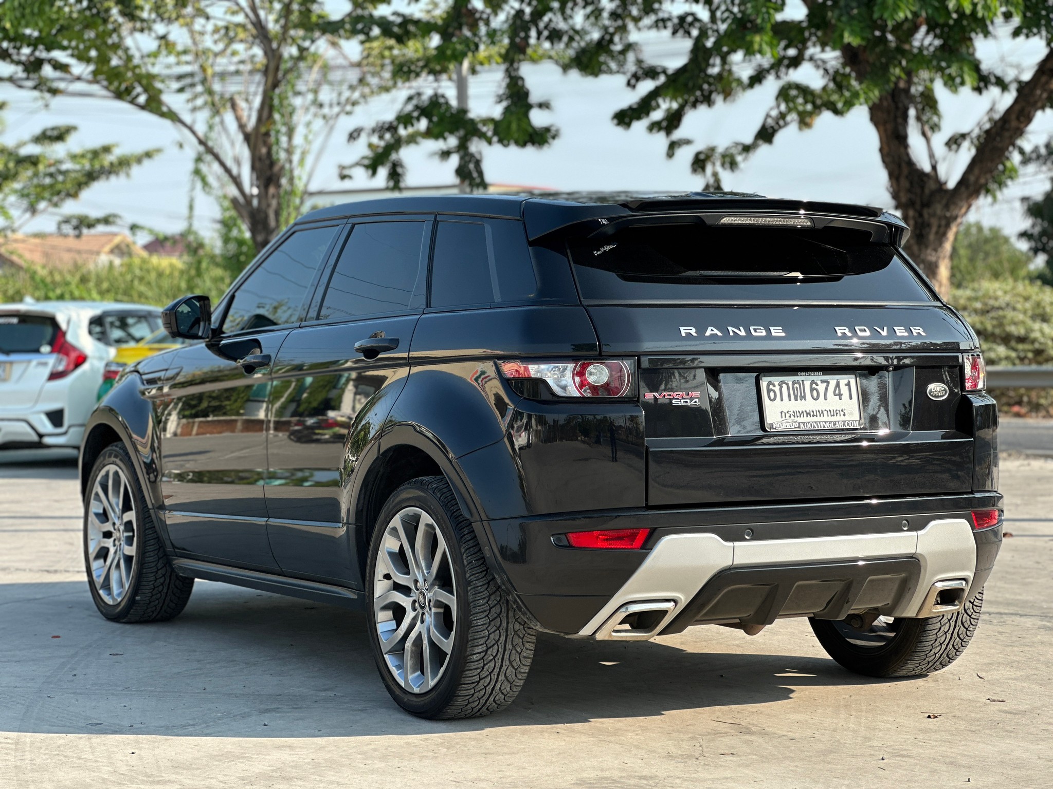 2014 Land Rover Range Rover Evoque สีดำ (รูปที่ 4)