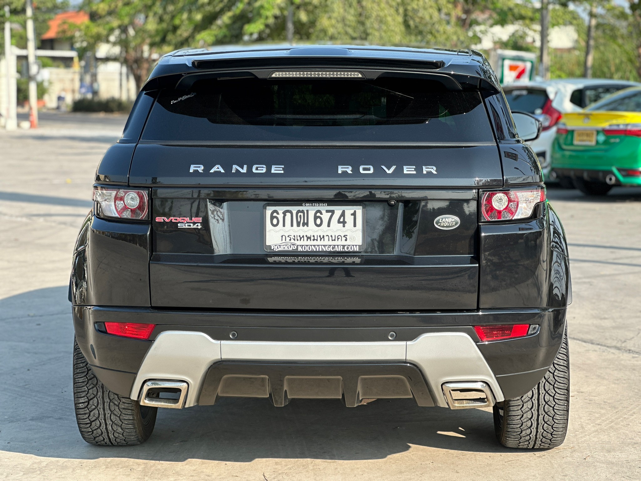 2014 Land Rover Range Rover Evoque สีดำ (รูปที่ 5)