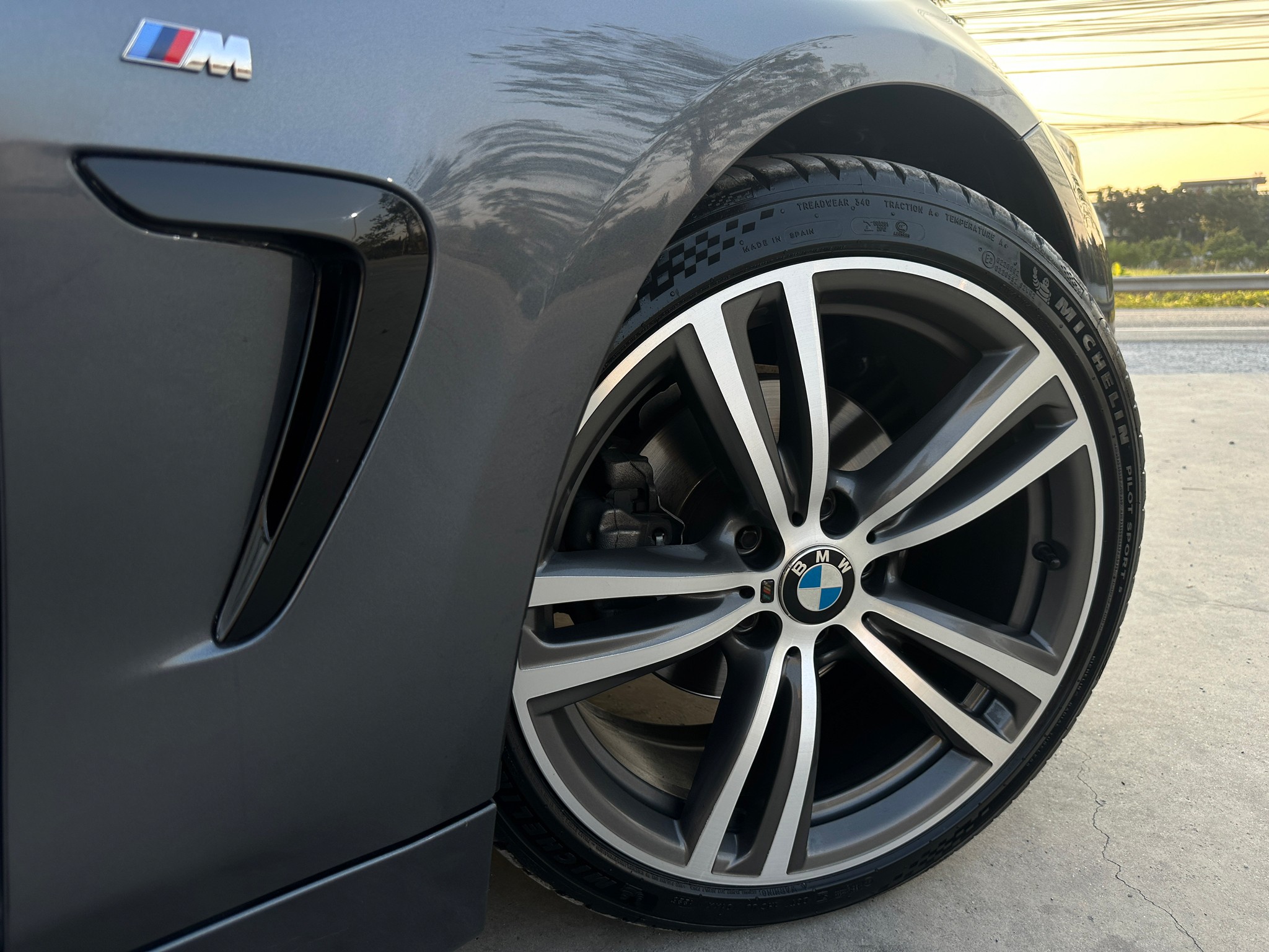 2014 BMW 420d Coupe M sport สีเทา (รูปที่ 5)