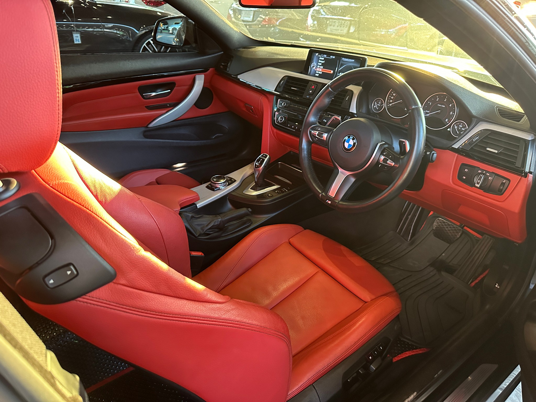 2014 BMW 420d Coupe M sport สีเทา (รูปที่ 10)
