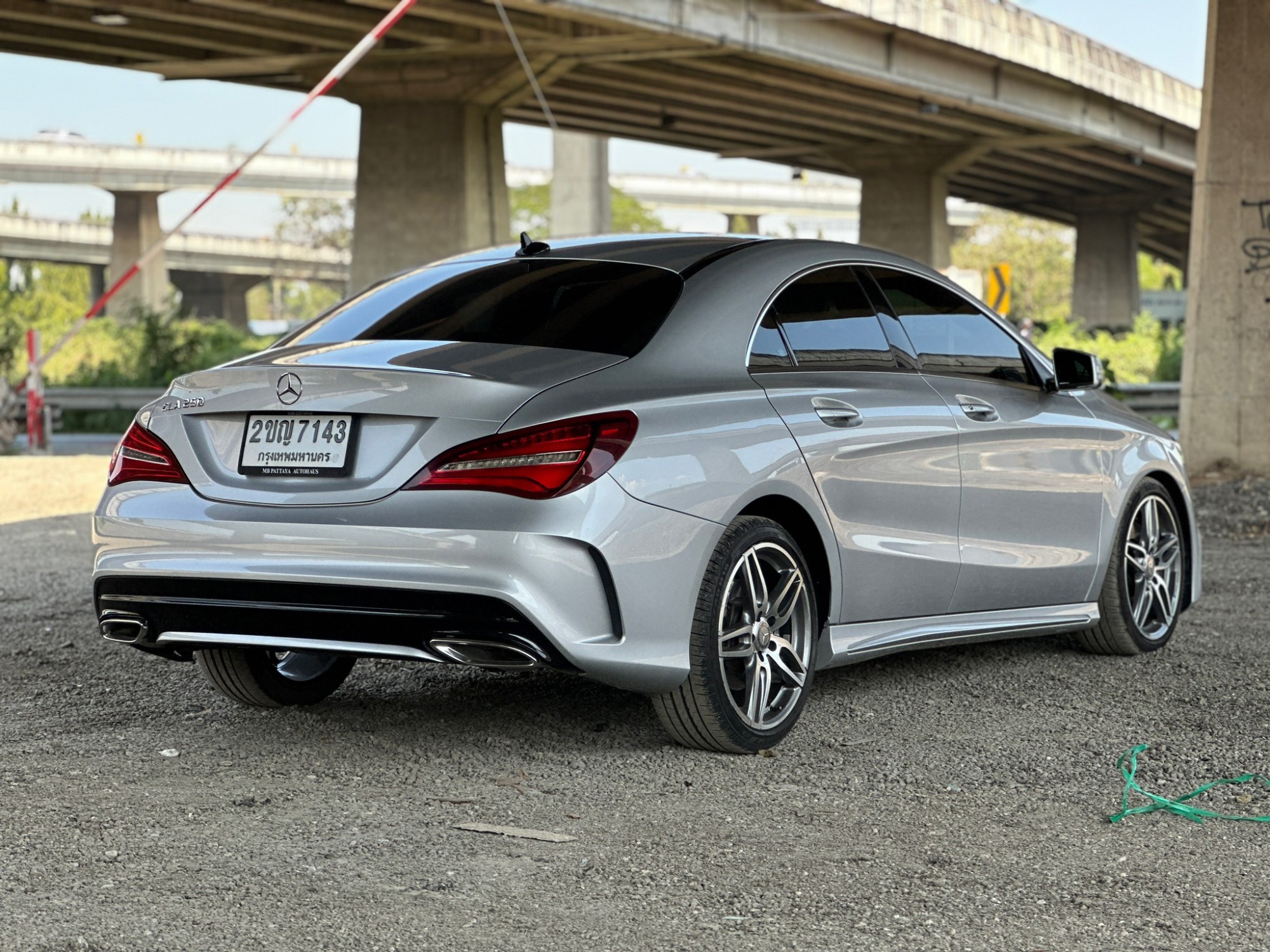 2017 Mercedes-Benz C-Class Coupe C 250 AMG สีเทา