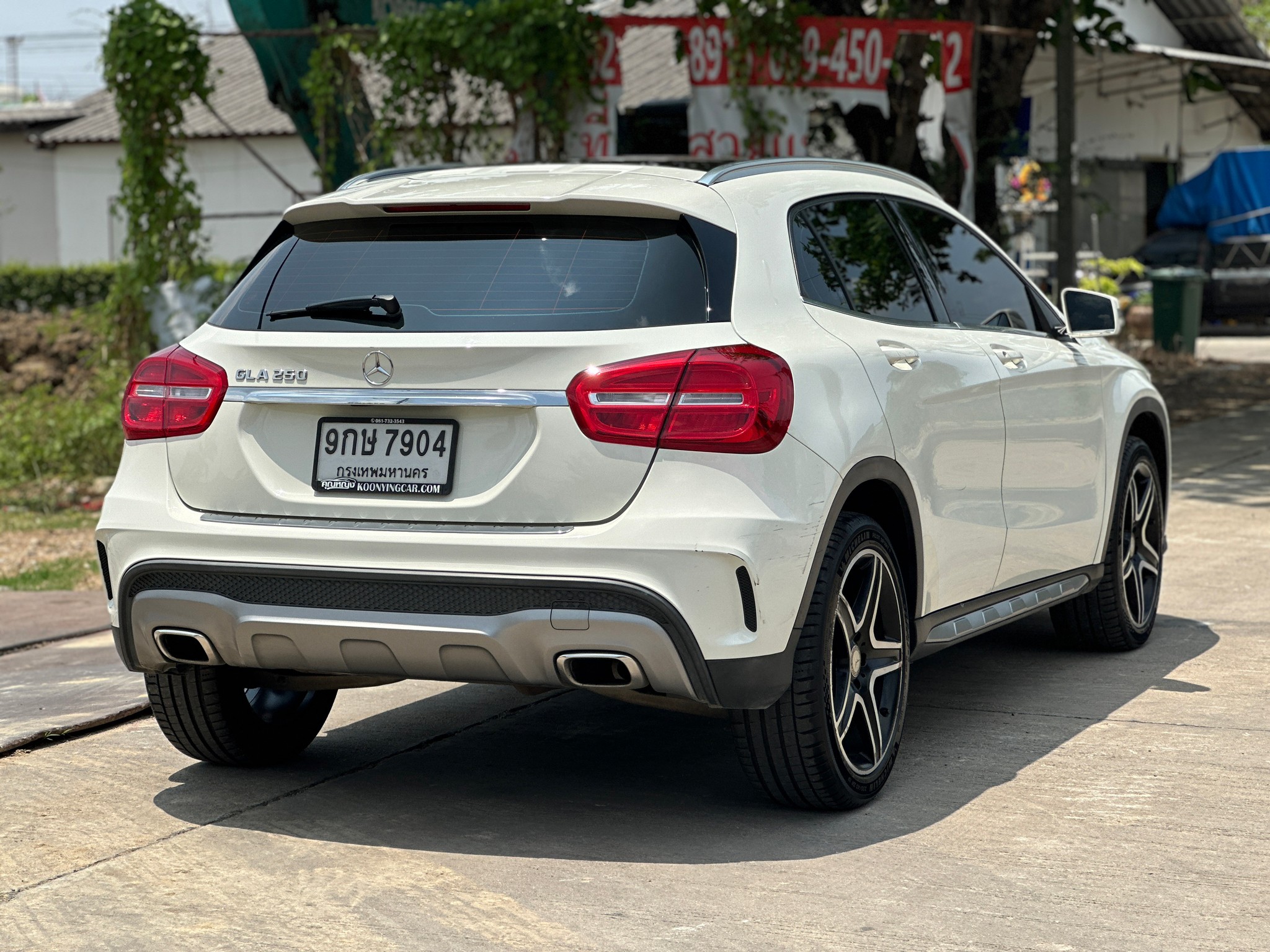 2017 Mercedes-Benz GLA-Class GLA250 สีขาว