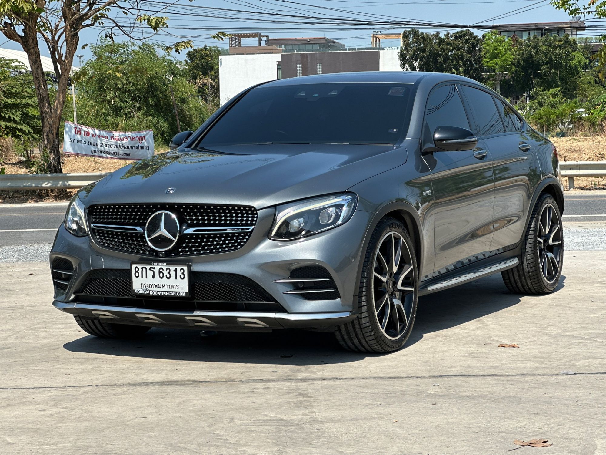 2018 Mercedes-Benz GLC-Class GLC43 สีเทา (รูปที่ 15)