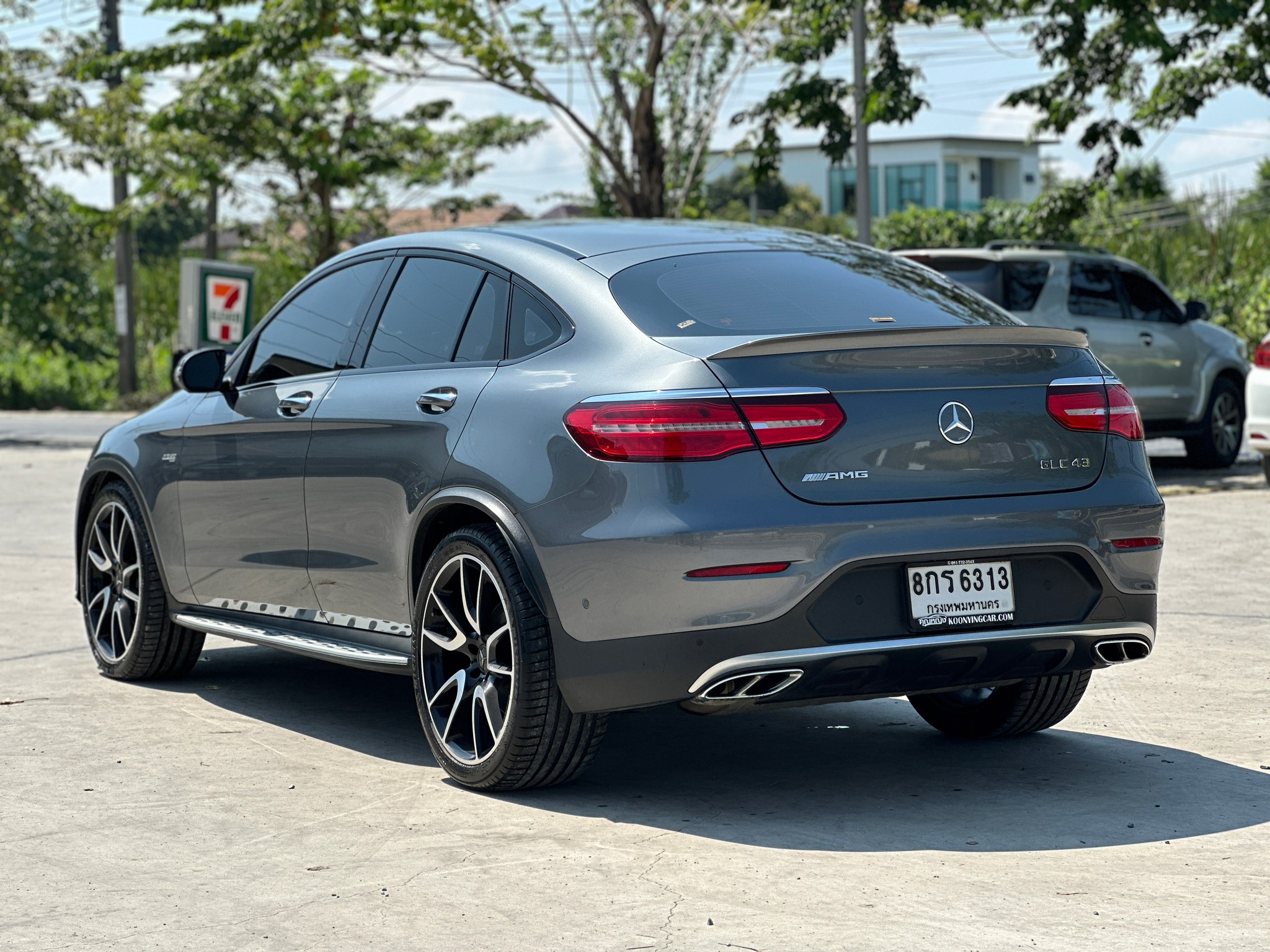 2018 Mercedes-Benz GLC-Class GLC43 สีเทา