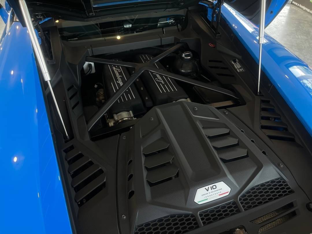 2021 Lamborghini Huracan EVO สีฟ้า (รูปที่ 9)