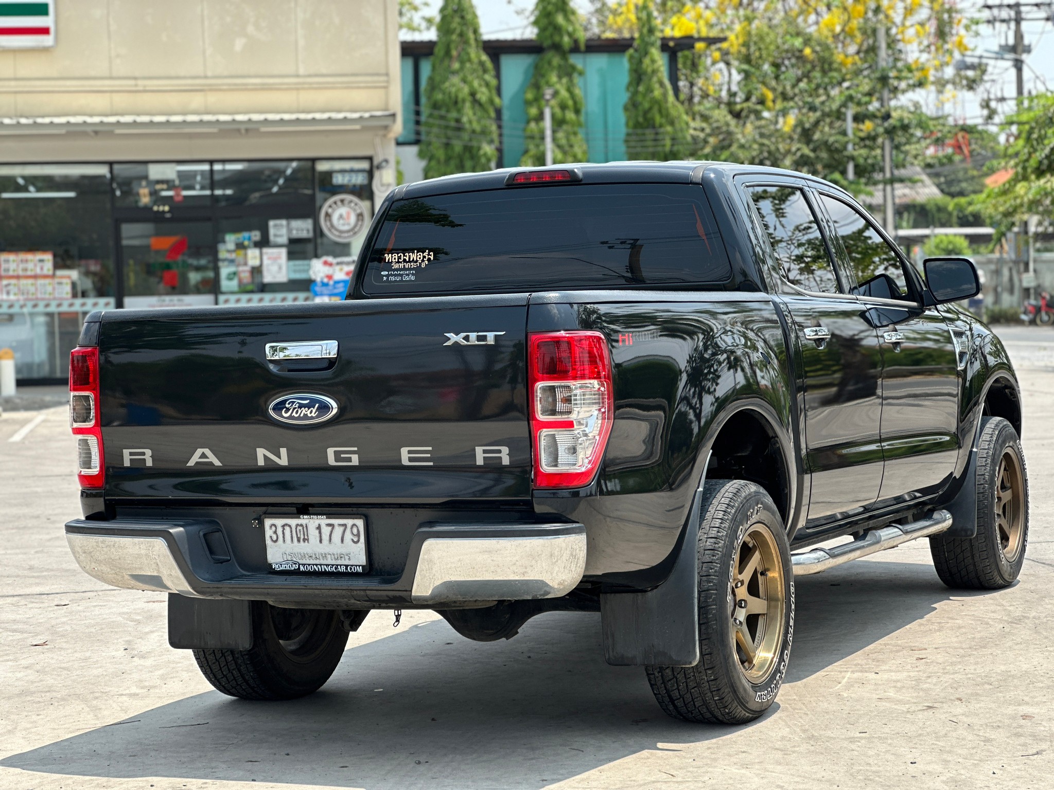 2014 Ford Ranger Double cab สีดำ