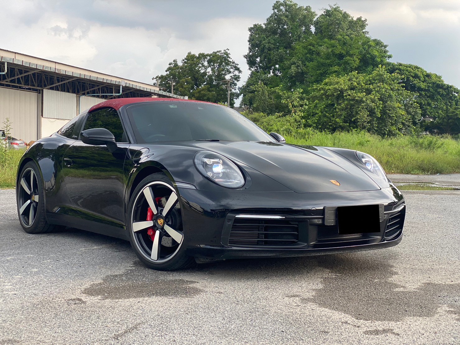 2021 Porsche Carera 991.2 Targa 4S สีดำ (รูปที่ 6)