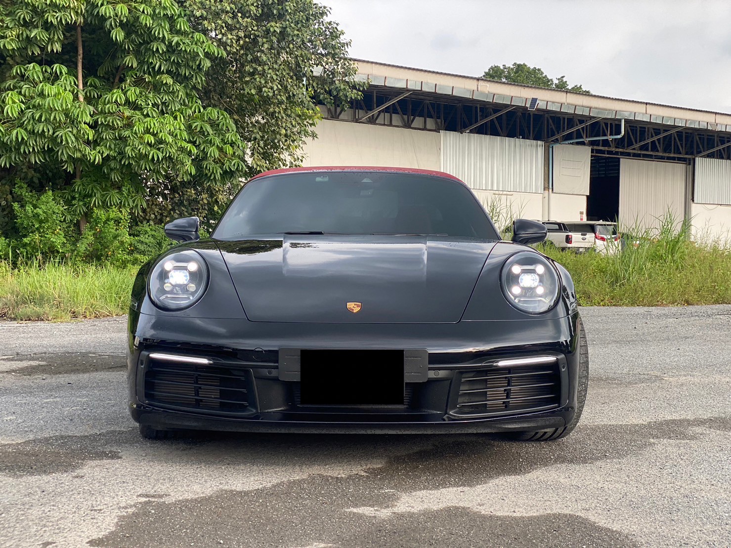 2021 Porsche Carera 991.2 Targa 4S สีดำ (รูปที่ 9)