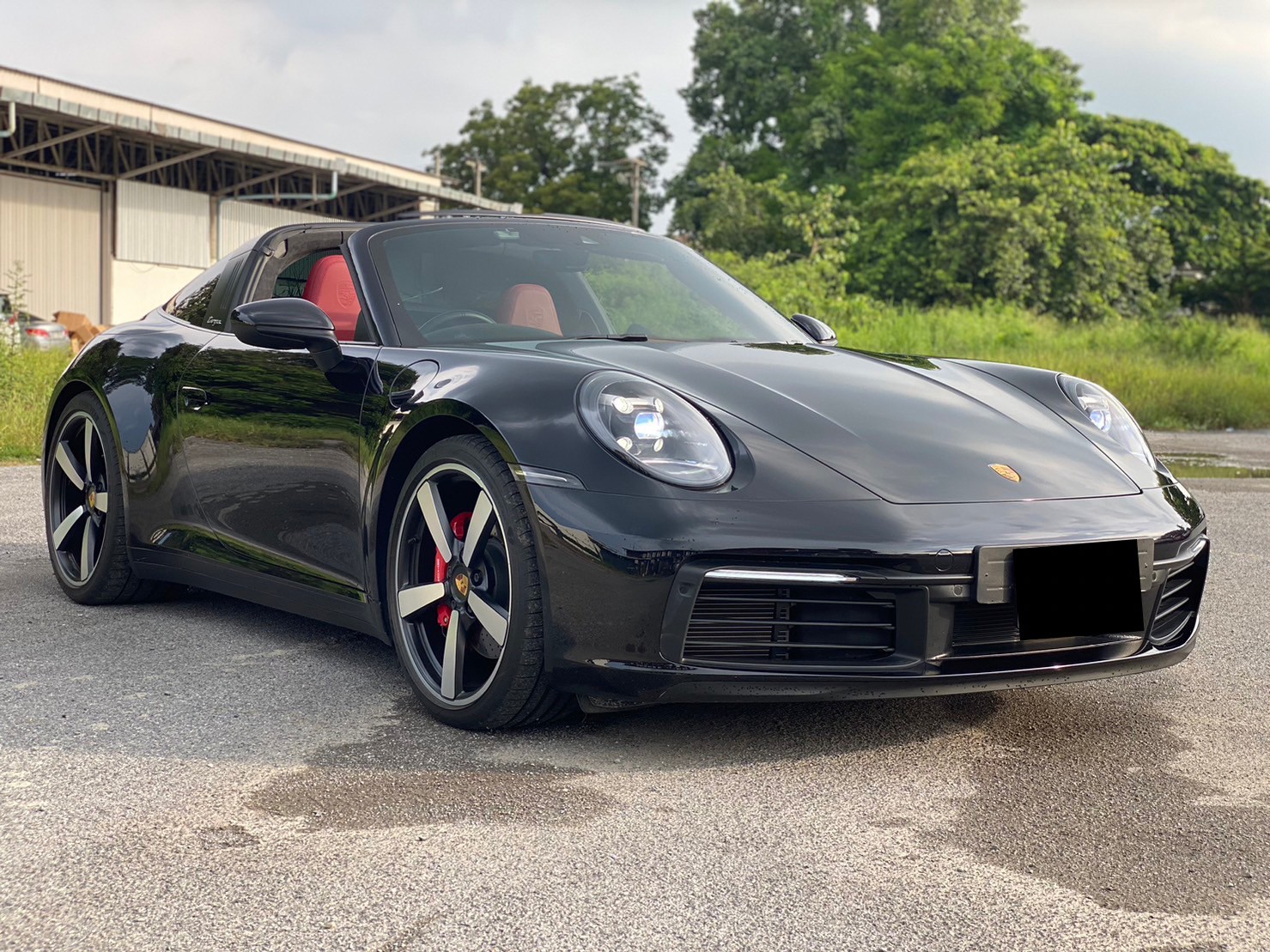 2021 Porsche Carera 991.2 Targa 4S สีดำ