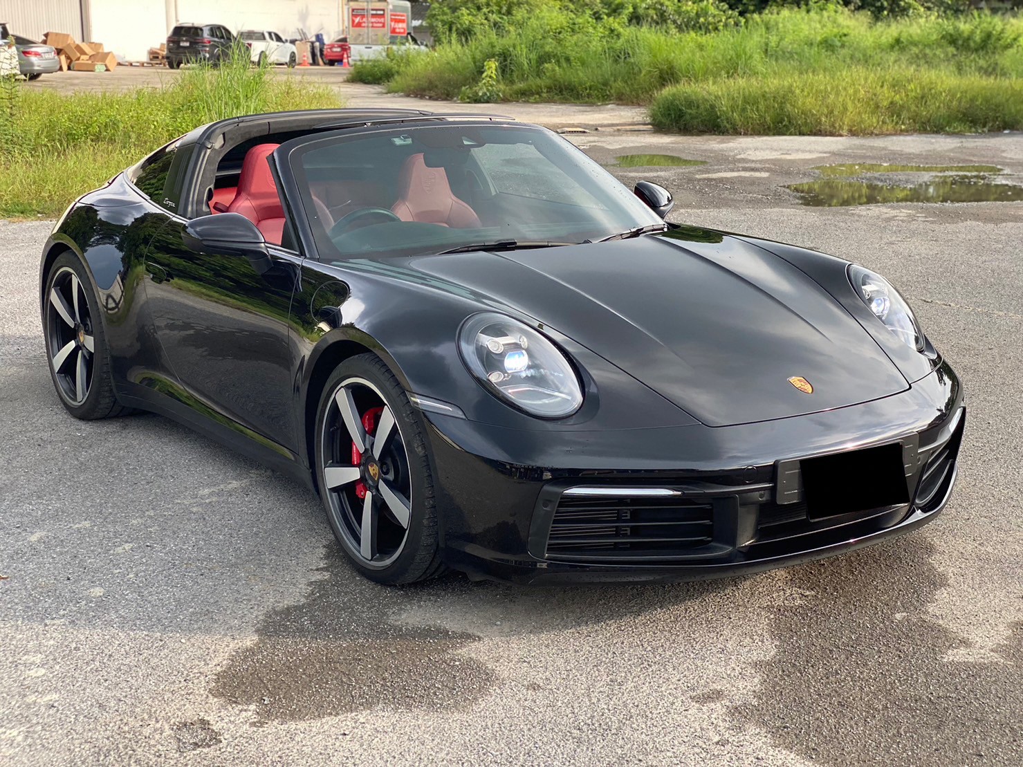 2021 Porsche Carera 991.2 Targa 4S สีดำ