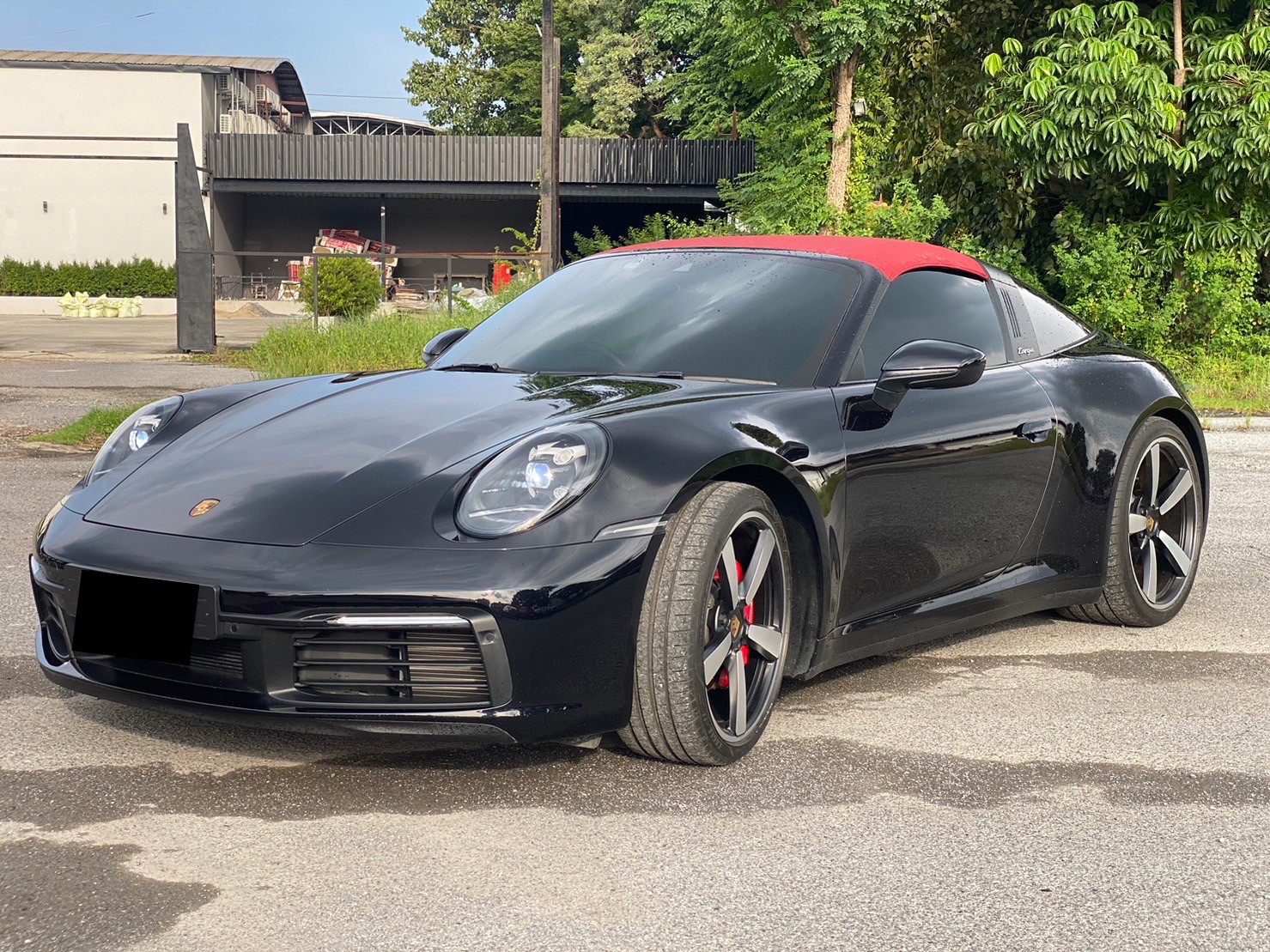 2021 Porsche Carera 991.2 Targa 4S สีดำ