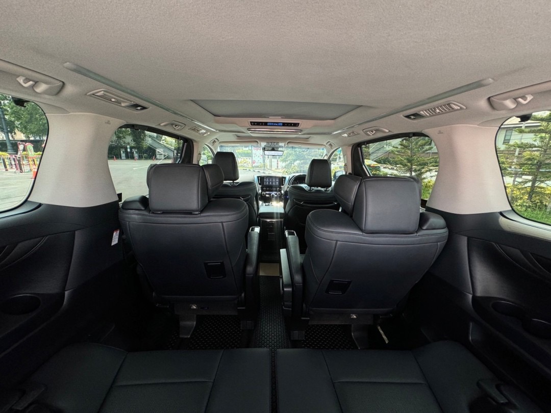 2021 Toyota Alphard สีขาว (รูปที่ 12)
