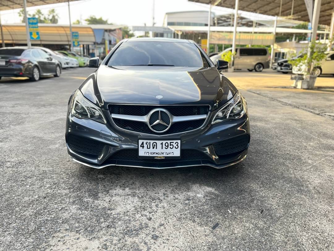 2004 Mercedes-Benz E-Class Cabriolet E200 สีเทา (รูปที่ 12)