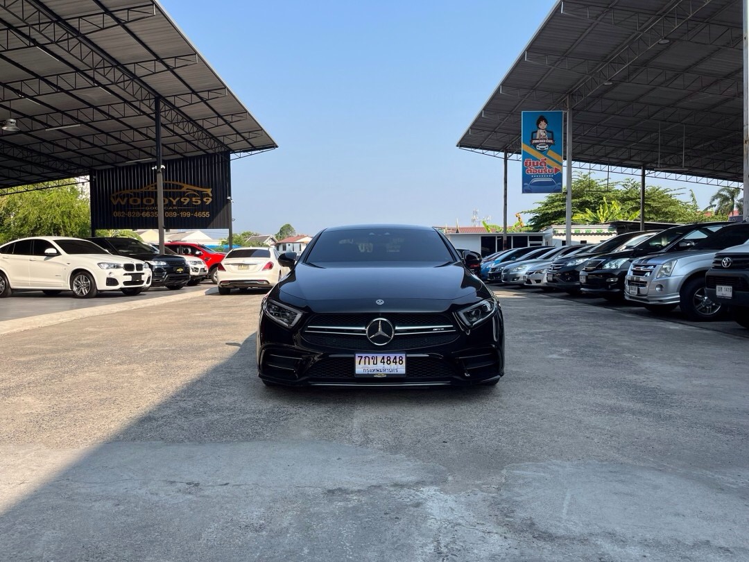 2019 Mercedes-Benz CLS-Class CLS53 CLS 53 4MATIC+ สีดำ (รูปที่ 2)