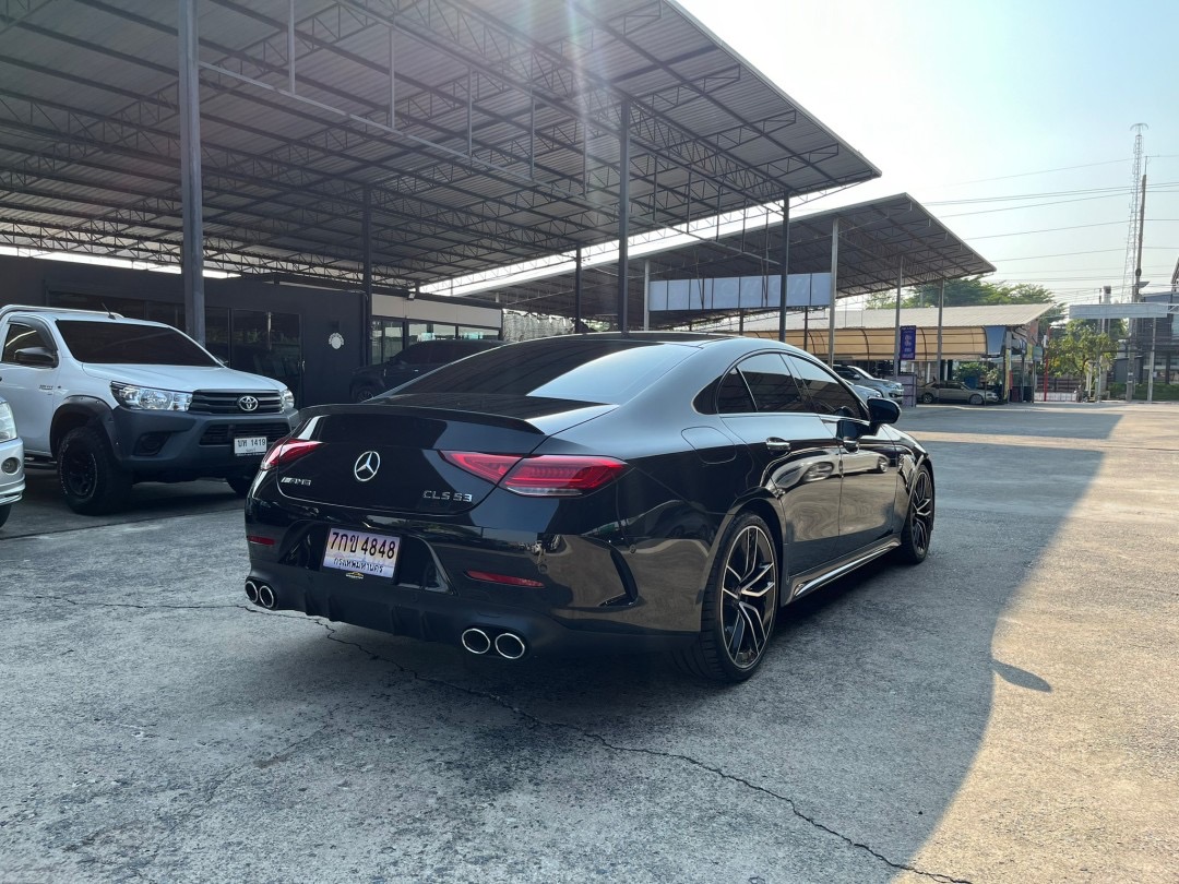 2019 Mercedes-Benz CLS-Class CLS53 CLS 53 4MATIC+ สีดำ (รูปที่ 3)