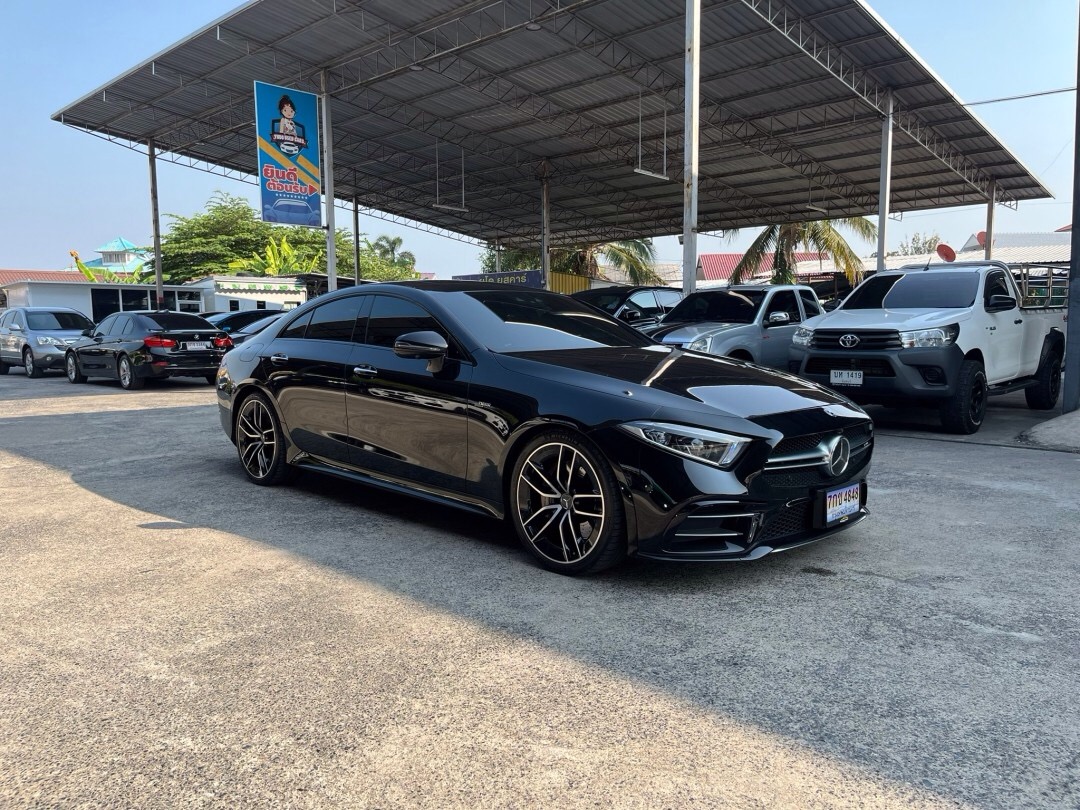 2019 Mercedes-Benz CLS-Class CLS53 CLS 53 4MATIC+ สีดำ (รูปที่ 7)